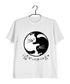 Physics SCHRODINGERS EQUATION YIN YANG Nerd Casual Graphic Printed T-Shirt for Men